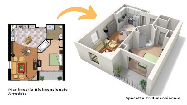 Livello 03 - Planimetria TRIDIMENSIONALE - immagine 5