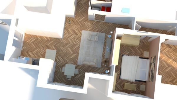Livello 03 - Planimetria TRIDIMENSIONALE - immagine 4